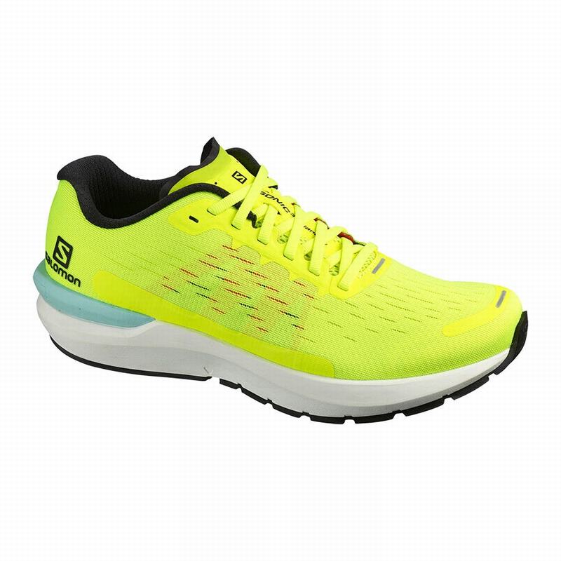 Salomon SONIC 3 BALANCE Zapatillas De Running Hombre - Amarillo / Blancas - Colombia (43018-PNSY)